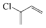 2-氯-1,3-丁二烯[抑制了的]结构式
