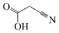 氰(基)乙酸结构式