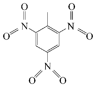 2,4,6-三硝基苯甲醚结构式
