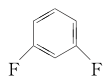 1,3-二氟苯结构式