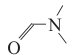 N,N-二甲基甲酰胺结构式