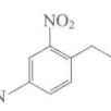 α-氯-2，4-二硝基甲苯结构式