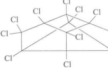 1-萘氧基二氯化麟结构式